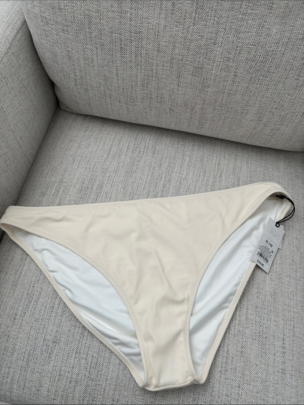 Shade & Shore Off-White Bikini Bottoms